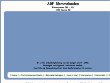 Tablet Screenshot of blommelunden.dk